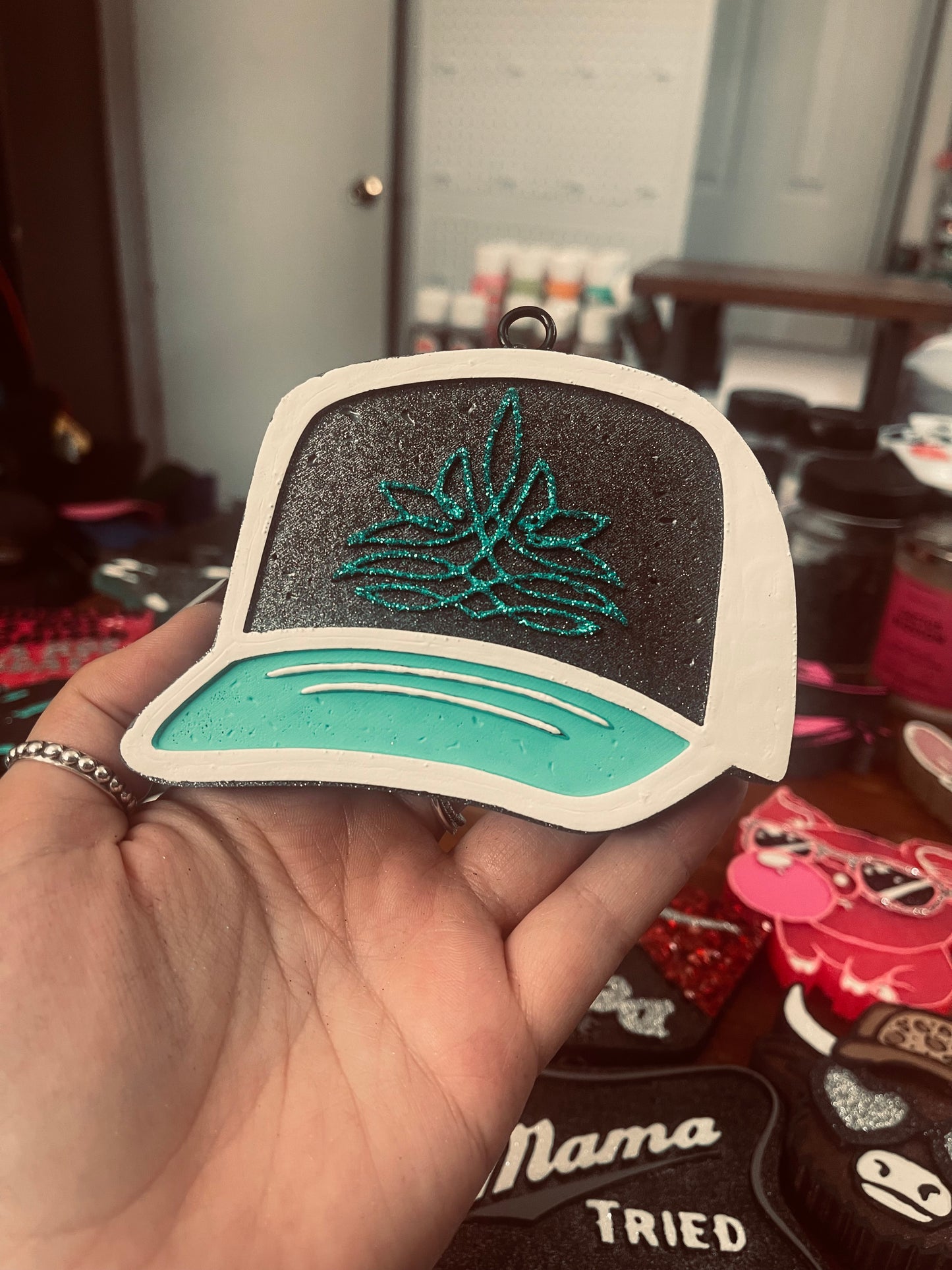 Boot Stitch Trucker Hat