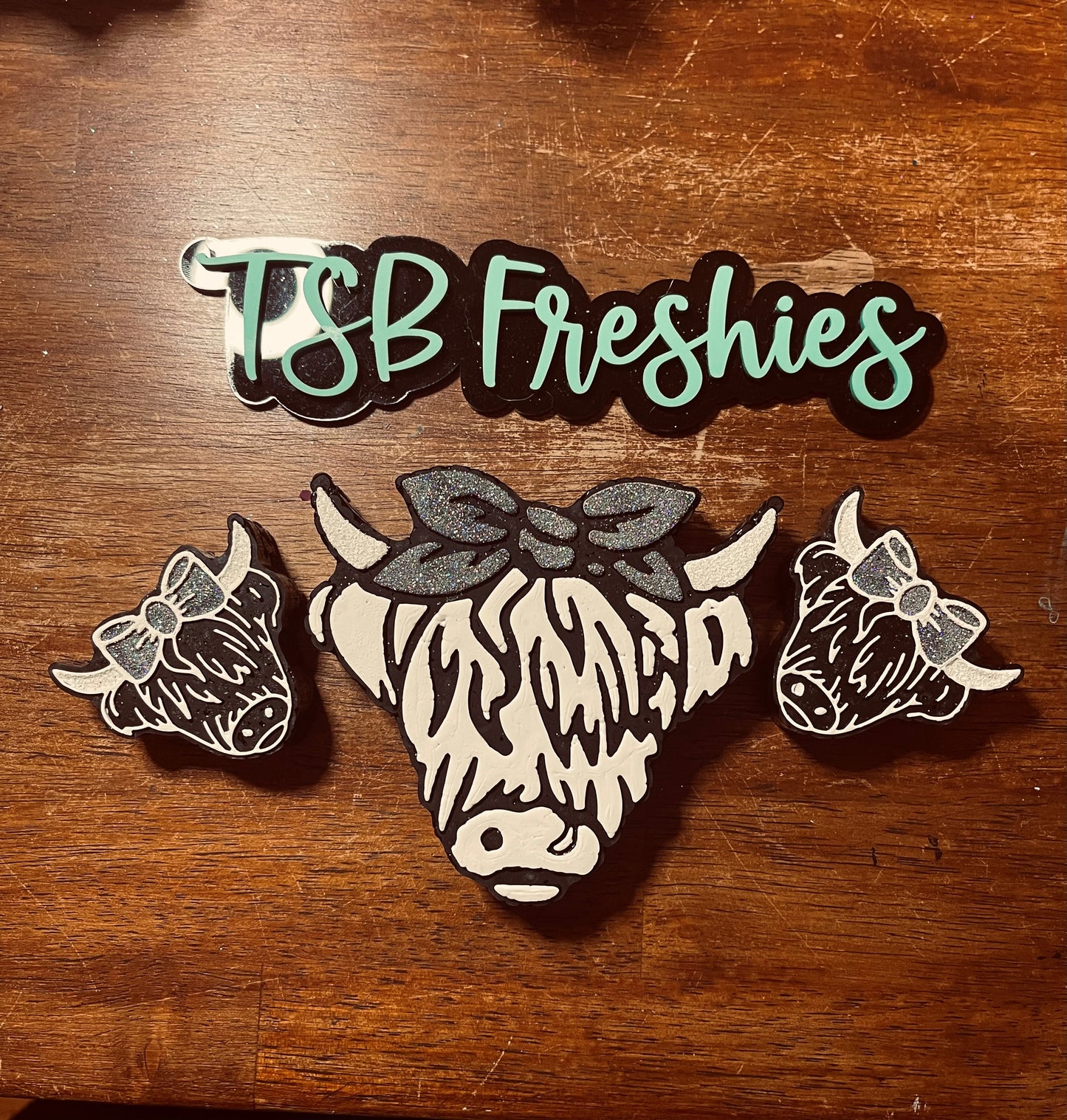 Highland Cow Head Set