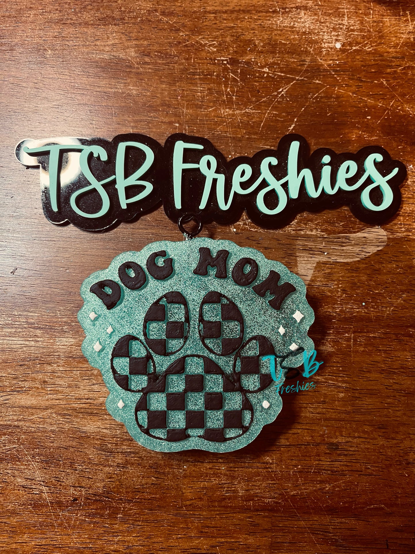 Checkered Dog Mom