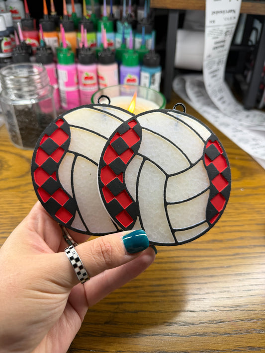 Checkered Volleyball