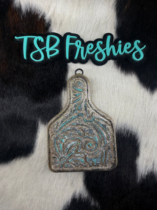 3D Tooled Cow Tag
