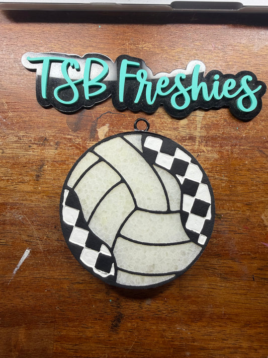 Checkered Volleyball