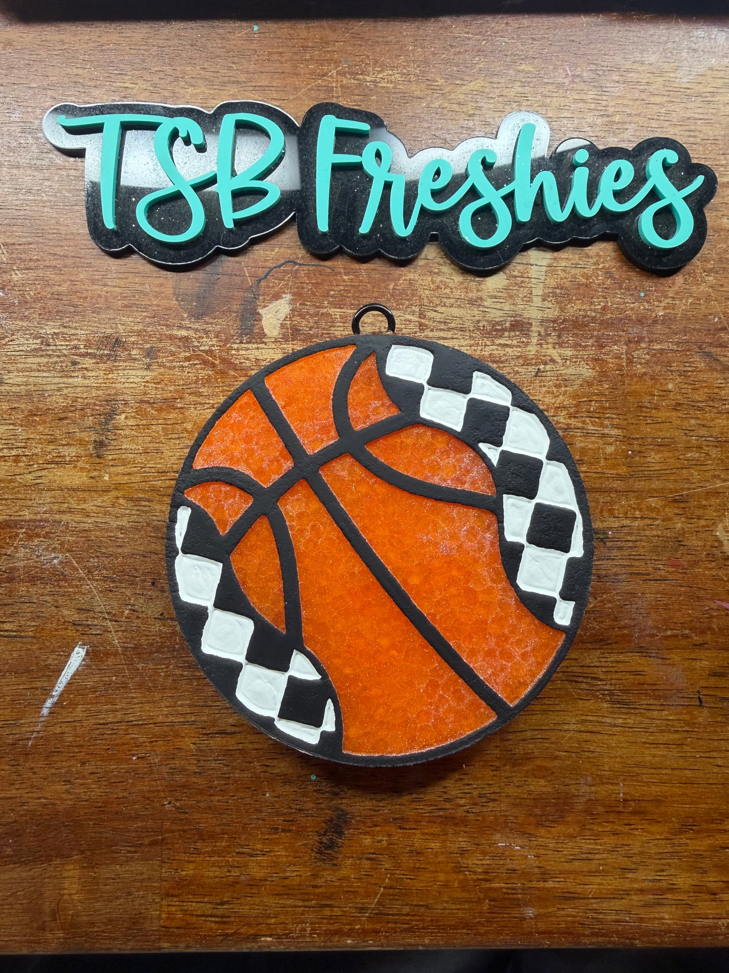 Checkered Basketball