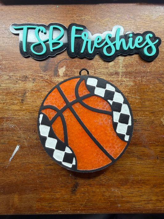 Checkered Basketball